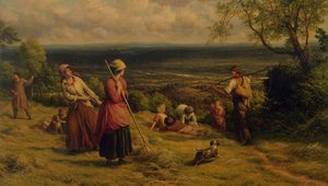 Les faneurs, 1862