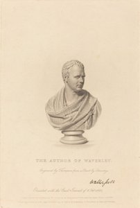 Buste de Sir Walter Scott - James Thomson after Sir Francis Legatt Chantrey