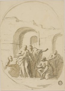 Saint Paul et Barnabas à Lystre - James Thornhill