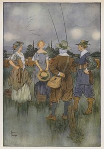 Illustration pour The Compleat Angler par Izaak Walton - James Thorpe