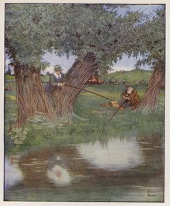 Illustration pour The Compleat Angler par Izaak Walton - James Thorpe