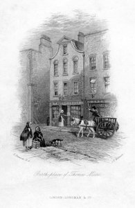 Lieu de naissance de Thomas Moore, Dublin, XIXe siècle - James Tibbitts Willmore