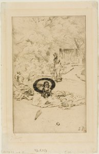 Une fête de jardin pour les enfants - James Tissot