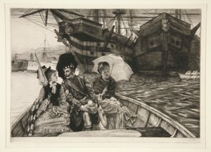 Entre les Deux mon Coeur Balance - James Tissot