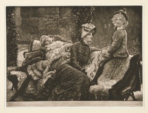 Le Banc de Jardin - James Tissot