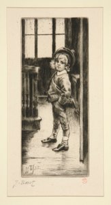 Sa Première Culotte - James Tissot