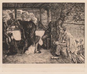 L’enfant prodigue: le veau gras - James Tissot