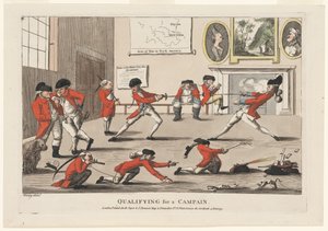 Qualification pour une campagne, pub. 1777 - James Verney
