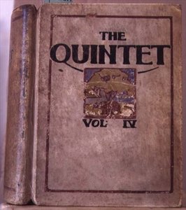 Couverture du volume IV de The Quintet, vers 1902 - James Wallace