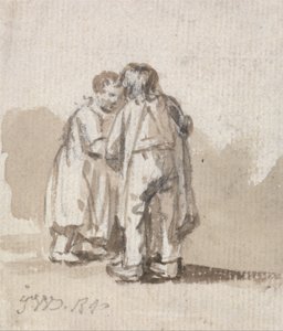 Conversation entre un garçon et une fille - James Ward