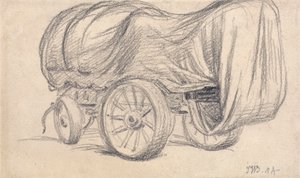Un chariot à roues larges - James Ward