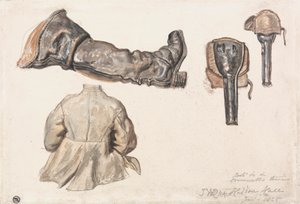 Bottes, etc. Époque de Cromwell, Haddon Hall, 9 janvier 1825 - James Ward