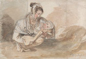 Mère et enfant - James Ward