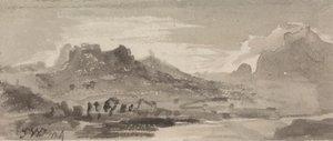 Paysage montagneux - James Ward