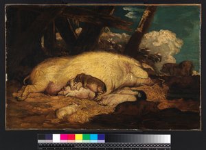 Cochons, pas avant 1793 - James Ward