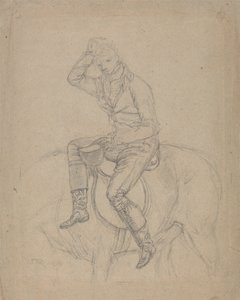 Sir Charles Blunt à la mort du sanglier : étude pour l
