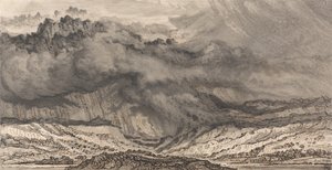 Snowdon, une tempête qui approche - James Ward