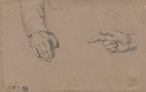 Études de mains - James Ward