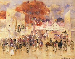 Foire écossaise, 1907