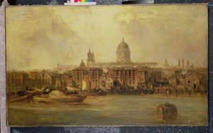 La Tamise près de Blackfriars - James Webb