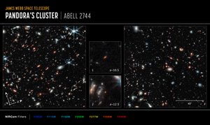 Abell 2744 GLASS - James Webb Space Telescope (NASA)