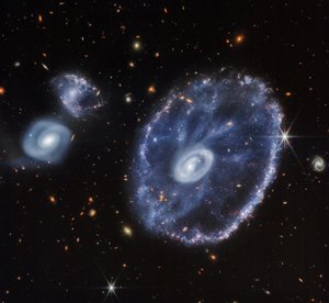 Galaxie de la Roue de Chariot (NIRCam uniquement) - James Webb Space Telescope (NASA)