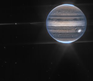 Les images de Jupiter par Webb montrent des aurores et des brumes - James Webb Space Telescope (NASA)