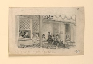Intérieur du théâtre - James Wells Champney