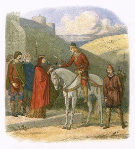 Édouard assassiné à Corfe - James William Edmund Doyle