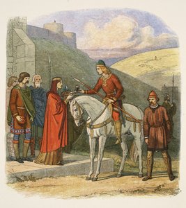 Édouard assassiné à Corfe, 18 mars 978, de 