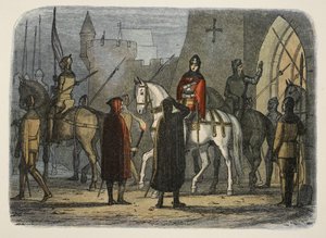 Henri V marche contre les Lollards, de A Chronicle of England BC 55 to AD 1485, pub. Londres, 1863 - James William Edmund Doyle
