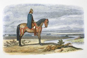 Le roi Alfred planifie la capture de la flotte danoise - James William Edmund Doyle