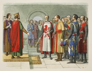 Le roi Henri III et son Parlement, Westminster, 1258, de 