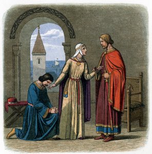 Sur les conseils de sa mère, Aliénor d