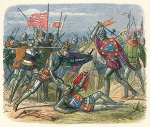 Le roi attaqué par le duc d