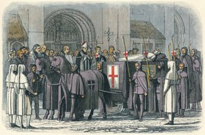 Le corps de Richard apporté à St. Paul