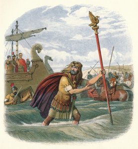 Le porte-étendard de la dixième légion, 55 av. J.-C. - James William Edmund Doyle