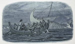 Naufrage du White Ship, France, 1120, 1864 - James William Edmund Doyle