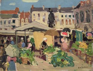 Scène de marché - James Wilson Morrice