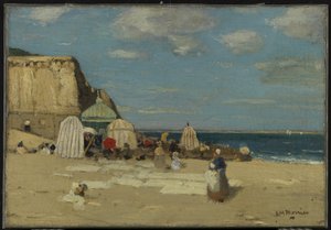 La Plage, Saint-Malo, vers 1900 - James Wilson Morrice