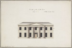 Soho House : Plan du rez-de-chaussée ; Plan de l