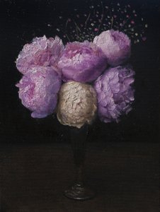 Élégant bouquet de pivoines