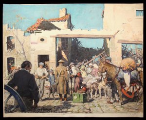 Réfugiés de retour Hatton Chattel - James de Vine Aylward