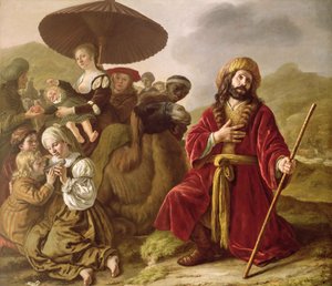 Jacob demandant pardon à Ésaü - Jan (1620 76) Victors