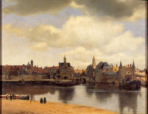 Vue de la ville de Delft