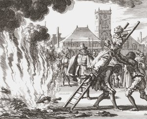 Une Sorcière Condamnée à Être Brûlée Vive au 16ème Siècle en Hollande