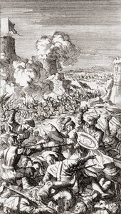 Siège de Nicosie, Chypre, par les Ottomans - Jan (after) Luyken