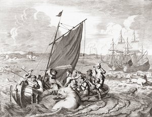 Chasseurs de morses au XVIe siècle - Jan (after) Luyken