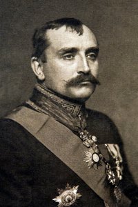 Paul Claudel en costume de consul 1910 - photographie par Jan Nepomuk Langhans - Jan (studio of) Langhans