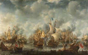 La bataille de Terheide - Jan Abrahamsz. Beerstraten